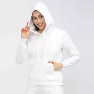 Women's Solid Colour Pullover Fashion Hoodie