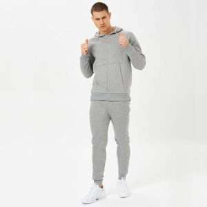 Plain Grey Colour Tracksuits For Boys