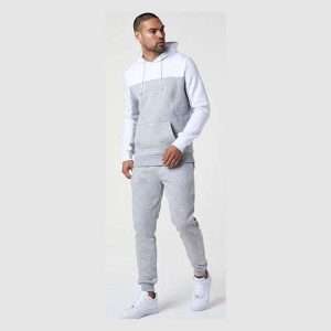 Grey With White Mixed Stylish Tracksuits For Boys