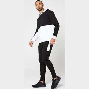 Black and White Mixed Tracksuits For Boys