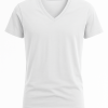 Men Basic Half Sleeve V-neck T-shirt