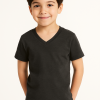 Boys Half Sleeve V-Neck T-Shirt