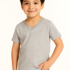 Boys Half Sleeve V-Neck T-Shirt