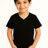 Boys Half Sleeve V-Neck T-Shirt