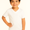 Boys Half Sleeve V-Neck T-Shirt