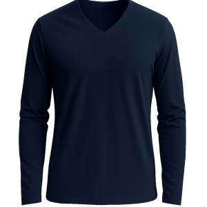 Premium Full Sleeve V-Neck T-Shirt for Men