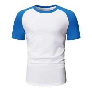 Contrast Raglan Half Sleeve Men's T-Shirt