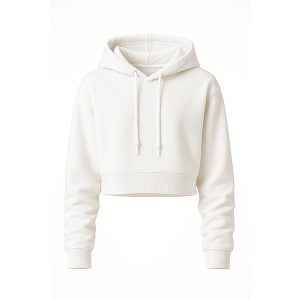 Pullover Crop Top Hoodie