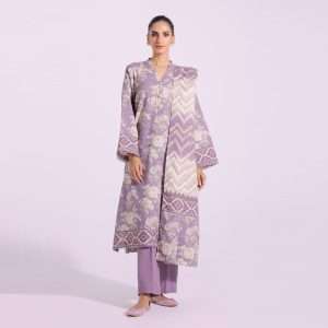 Pakistani Lawn Printed Unstitched 3 Piece