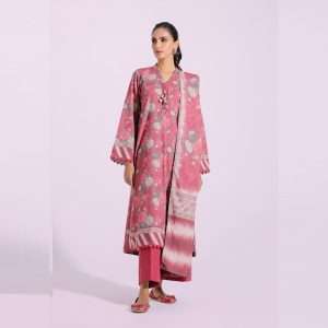 Pakistani Printed Unstitched Lawn 3Piece For Women