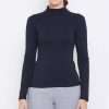 Turtleneck Long Sleeve T-Shirts for Women