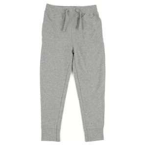 Solid Colour Cuffed Joggers for Kids