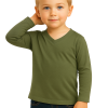 Boys Full Sleeve V-Neck T-Shirt