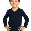 Boys Full Sleeve V-Neck T-Shirt