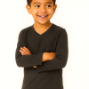 Boys Full Sleeve V-Neck T-Shirt